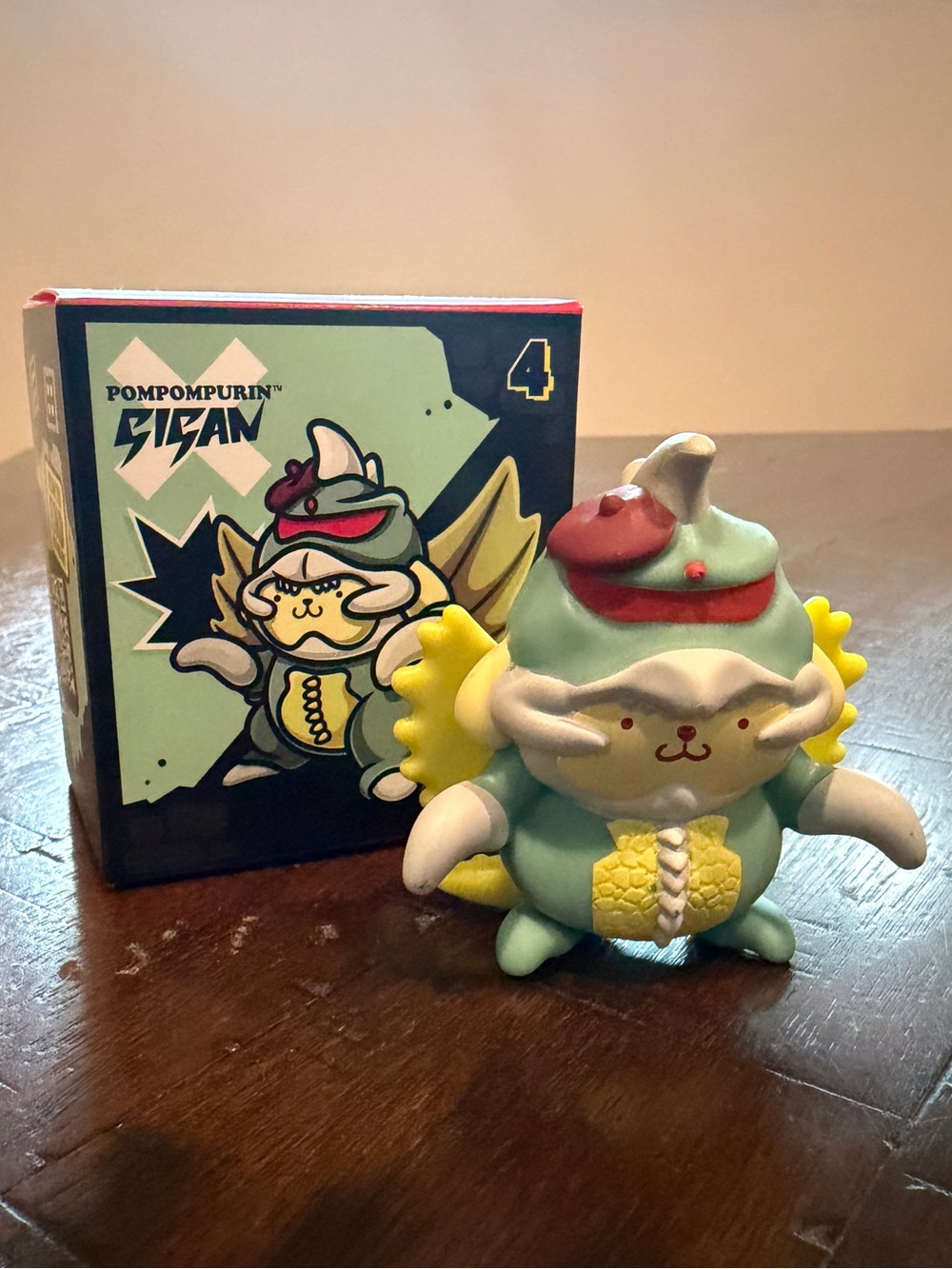 McDonald’s Hello Kitty X Godzilla Happy Meal Toy, #4 Pompompurin X Gigan